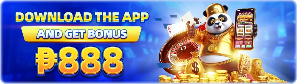 phpfamous download app page showing easy login and register access for online casino games on mobile